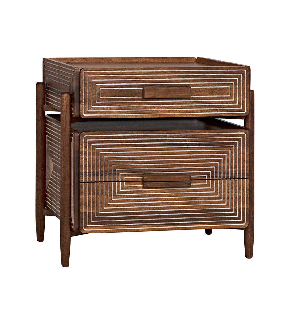 Allred Collaborative - Noir - Savino Side Tables - Savino Side Tables - GTAB970DW