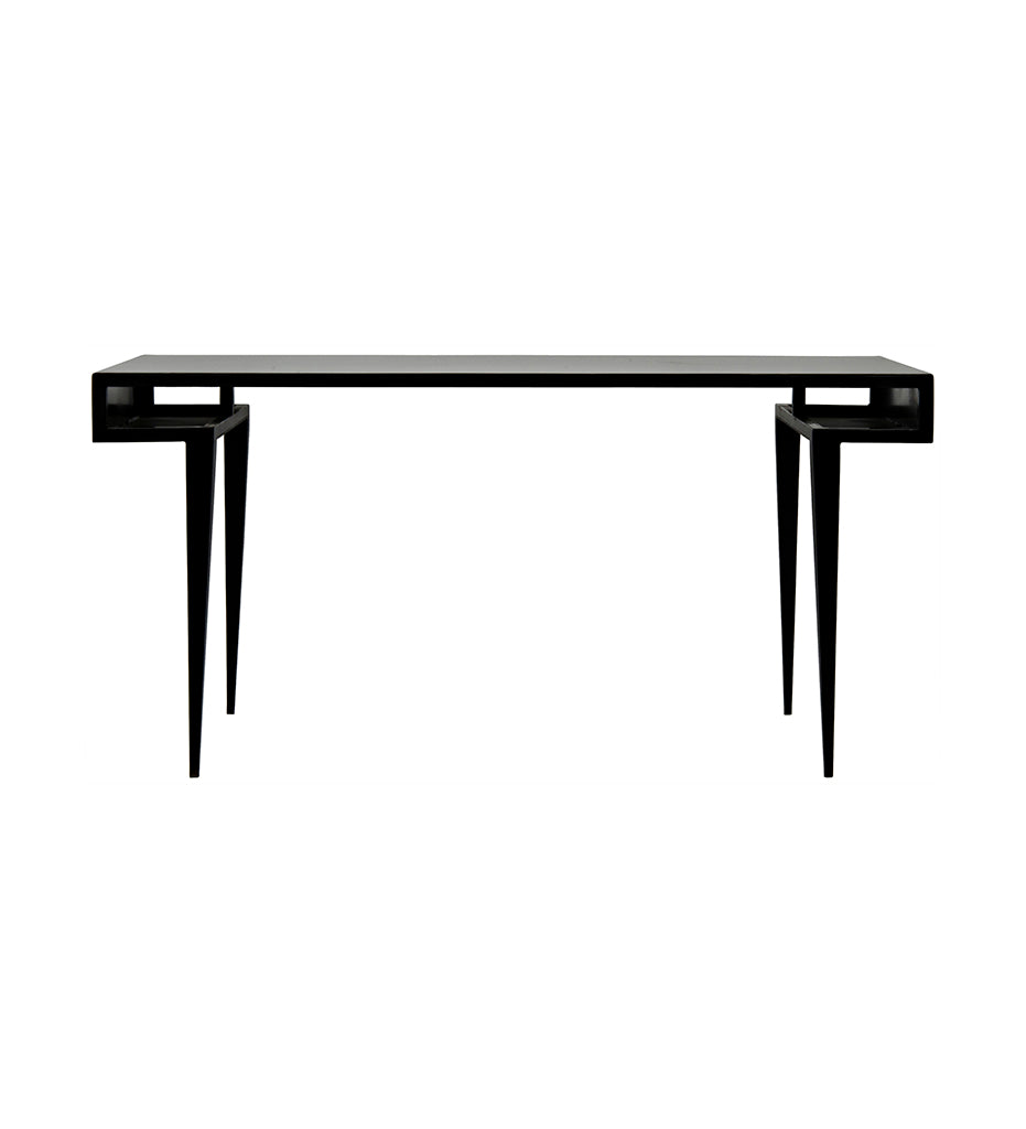 Allred Collaborative - Noir - Stiletto Desk - Black Steel - Stiletto Desk - Black Steel - GDES153MTB