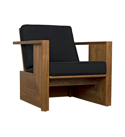 Allred Collaborative - Noir - Ungaro Chair - Teak - Ungaro Chair - Teak - AE-219T