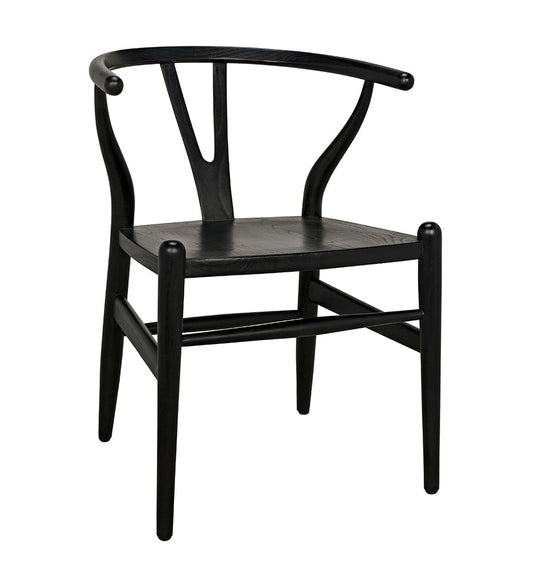 Allred Collaborative - Noir - Zola Chair - Charcoal Black - Zola Chair - Charcoal Black - AE-13CHB