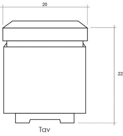 Allred Collaborative - Prism Hardscapes - Las Palmas Propane Tank Enclosure - Las Palmas Propane Tank Enclosure Las Palmas Propane Tank Enclosure - Cafe PH-412-1