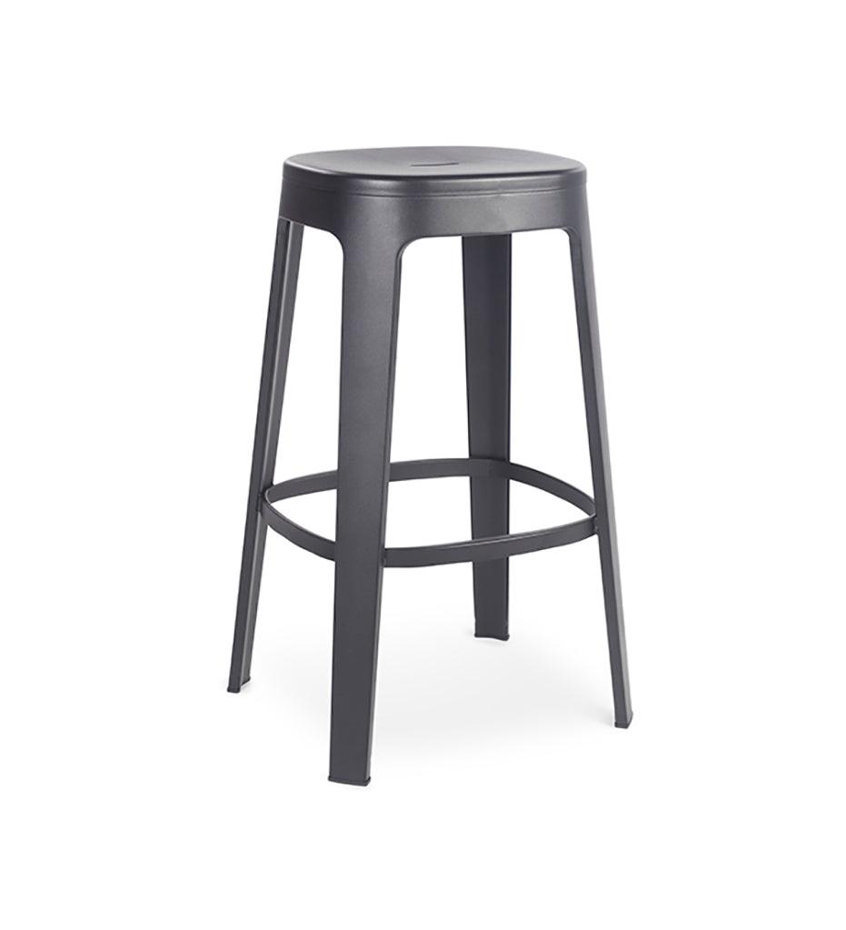 Allred Collaborative - RS Barcelona - Ombra Bar Stool - Ombra Bar Stool Ombra Bar Stool - White RAL 9016 Textured OMBAR-1N