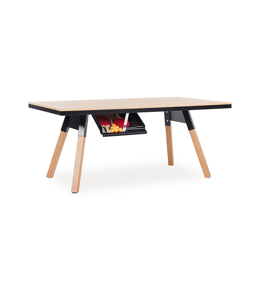 Allred Collaborative - RS Barcelona - You and Me Medium Indoor Ping Pong Table - Oak - You and Me Medium Indoor Ping Pong Table - Oak - YM22-K1N