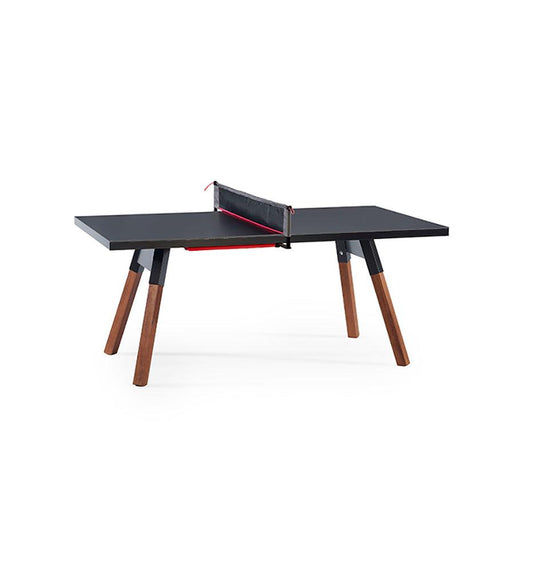 Allred Collaborative - RS Barcelona - You and Me Small Outdoor Ping Pong Table - You and Me Small Outdoor Ping Pong Table You and Me Small Outdoor Ping Pong Table - Black RAL 9005 Textured YM18-2N