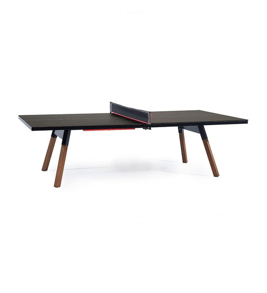 Allred Collaborative - RS Barcelona - You and Me Standard Outdoor Ping Pong Table - You and Me Standard Outdoor Ping Pong Table You and Me Standard Outdoor Ping Pong Table - Black RAL 9005 Textured YMS-2N