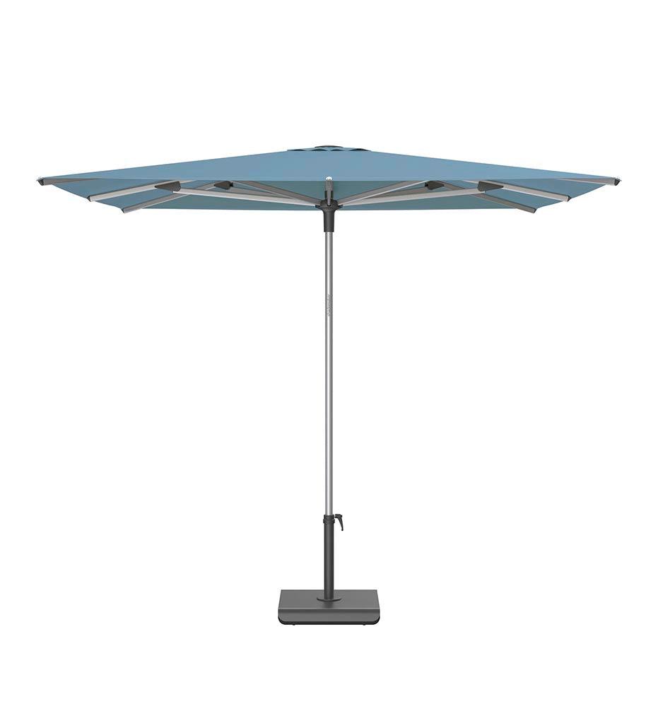 Allred Collaborative - Shademaker - 9' Libra Square Metal Umbrella - 9' Libra Square Metal Umbrella - LIB-27S_SS