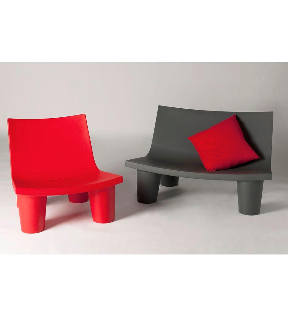 Allred Collaborative - Slide - Low Lita Loveseat - Lacquered - - Low Lita Loveseat - Lacquered - - SL LWL128N