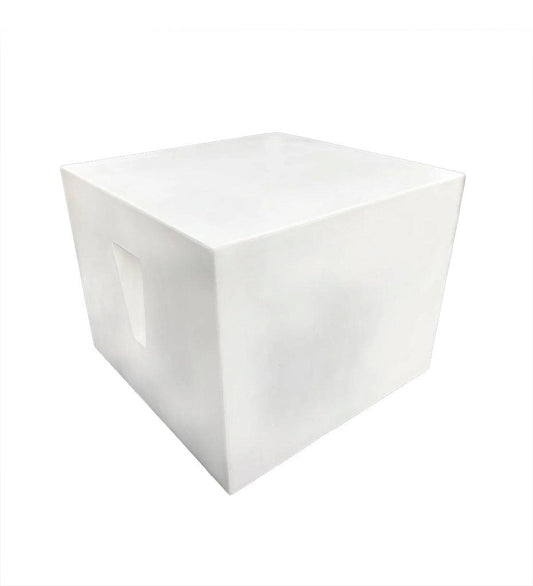 Allred Collaborative - Studio Redrock - Cube Side Table - Cube Side Table Cube Side Table - Aqua CUBST-TWH