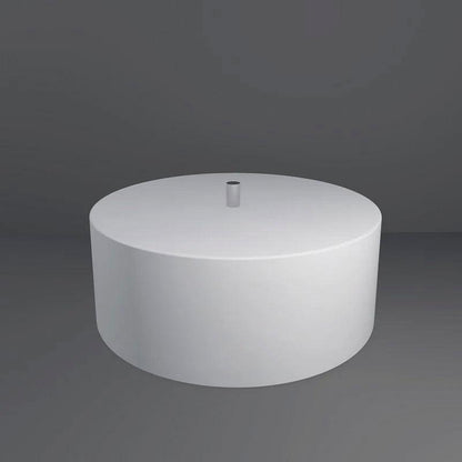 Allred Collaborative - Studio Redrock - Cylinder Concrete Side Table - Large - Cylinder Concrete Side Table - Large - CYLST-LG-AQU