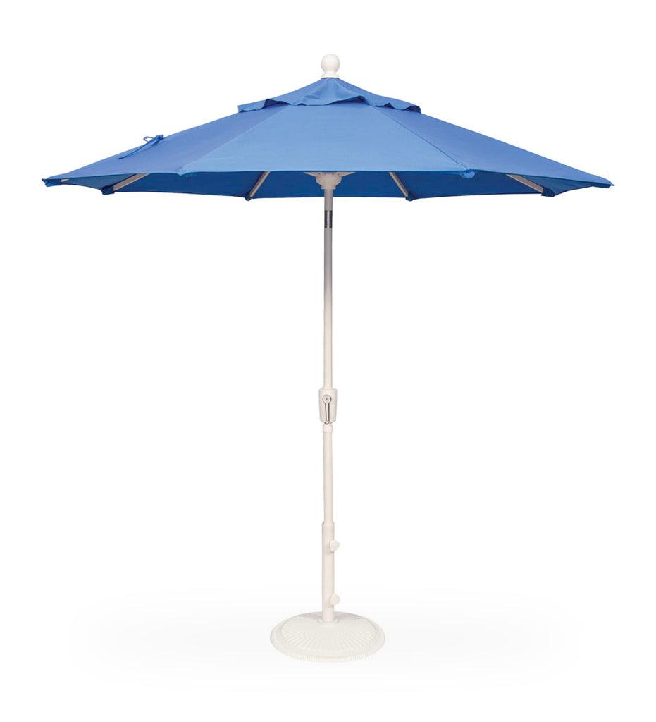 Allred Collaborative - Treasure Garden - 7.5' Push Button Tilt Round Umbrella - 7.5' Push Button Tilt Round Umbrella - UM907-00-Bronze