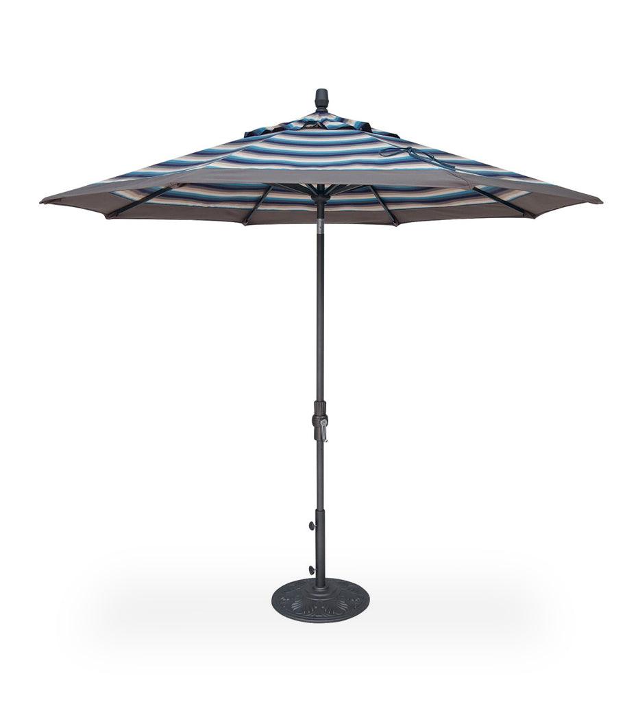 Allred Collaborative - Treasure Garden - 9' Collar Tilt Round Umbrella - 9' Collar Tilt Round Umbrella - UM800-00-Bronze