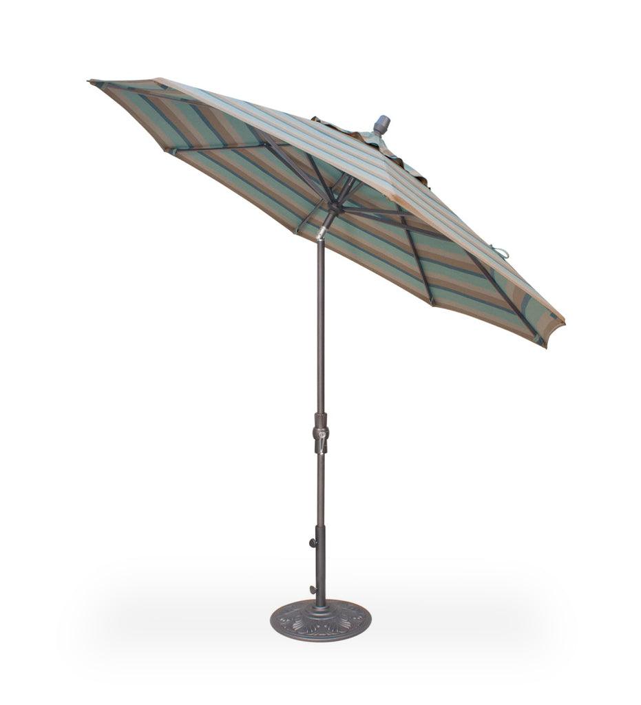 Allred Collaborative - Treasure Garden - 9' Collar Tilt Round Umbrella - 9' Collar Tilt Round Umbrella - UM800-00-Bronze