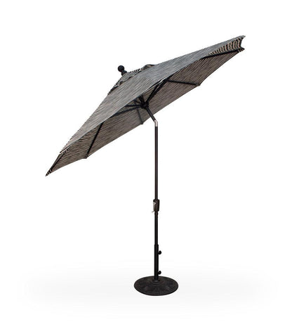 Allred Collaborative - Treasure Garden - 9' Push Button Tilt Round Umbrella - 9' Push Button Tilt Round Umbrella - UM920-00-Bronze