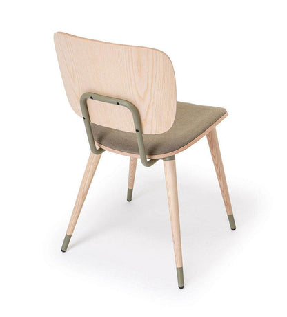 Allred Collaborative - Verges Design - ABC Chair - Wood Legs - Upholstered Seat - ABC Chair - Wood Legs - Upholstered Seat ABC Chair - Wood Legs - Upholstered Seat - Beech 972-01-US-BCH