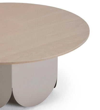 Allred Collaborative - Verges Design - Atay Low Round Side Table - Veneered Top - Atay Low Round Side Table - Veneered Top Atay Low Round Side Table - Veneered Top - Beech 383-VNR-BCH