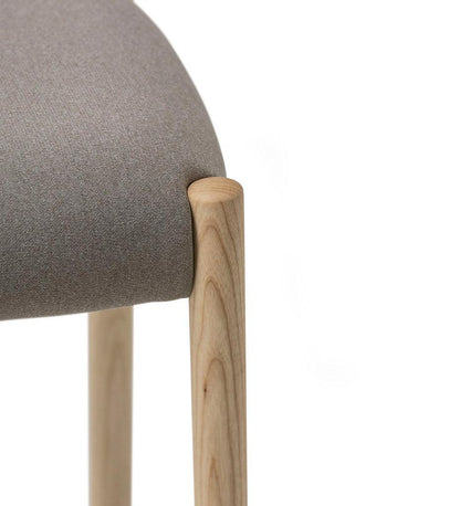 Allred Collaborative - Verges Design - Bogart Backless Bar Stool - Upholstered Seat - Bogart Backless Bar Stool - Upholstered Seat Bogart Backless Bar Stool - Upholstered Seat - Ash 517-02-US-ASH