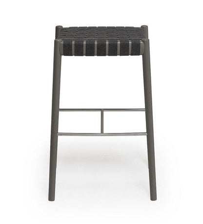 Allred Collaborative - Verges Design - Bogart Backless Bar Stool - Woven Cord Seat - Bogart Backless Bar Stool - Woven Cord Seat Bogart Backless Bar Stool - Woven Cord Seat - Ash 517-03-ASH