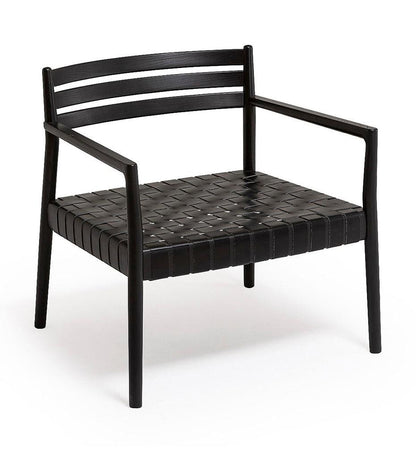 Allred Collaborative - Verges Design - Bogart Lounge Chair - Woven Cord Seat - Bogart Lounge Chair - Woven Cord Seat Bogart Lounge Chair - Woven Cord Seat - Ash 502-03-ASH