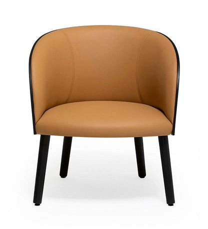 Allred Collaborative - Verges Design - Cistell Original Lounge Chair - Wood Legs - Upholstered Inner Back - Cistell Original Lounge Chair - Wood Legs - Upholstered Inner Back Cistell Original Lounge Chair - Wood Legs - Upholstered Inner Back - Beech 795-04-BCH