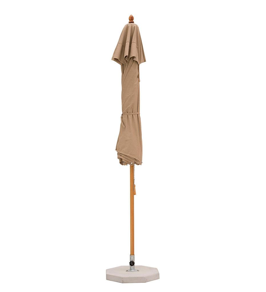 Allred Collaborative - Woodline Shade Solutions - 7' x 10' Safari Rectangular Center Post Umbrella - - 7' x 10' Safari Rectangular Center Post Umbrella - - SA223REE/SD-5404