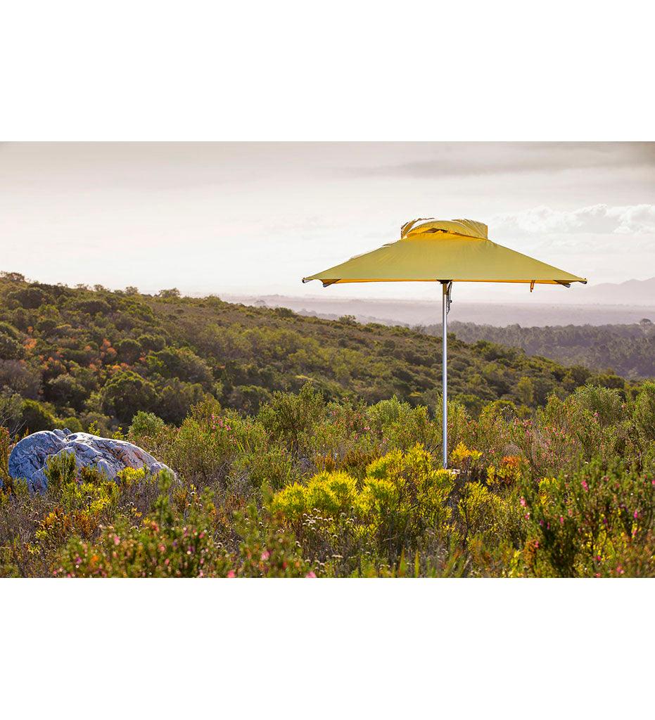 Allred Collaborative - Woodline Shade Solutions - 8' Mistral Square Center Post Umbrella - - 8' Mistral Square Center Post Umbrella - - MI25SA/SD-5404