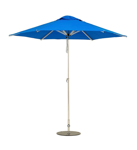 Allred Collaborative - Woodline Shade Solutions - 8' Swift Round Center Post Umbrella - Fixed Pole - - 8' Swift Round Center Post Umbrella - Fixed Pole - - SW25RSS/SD-5404