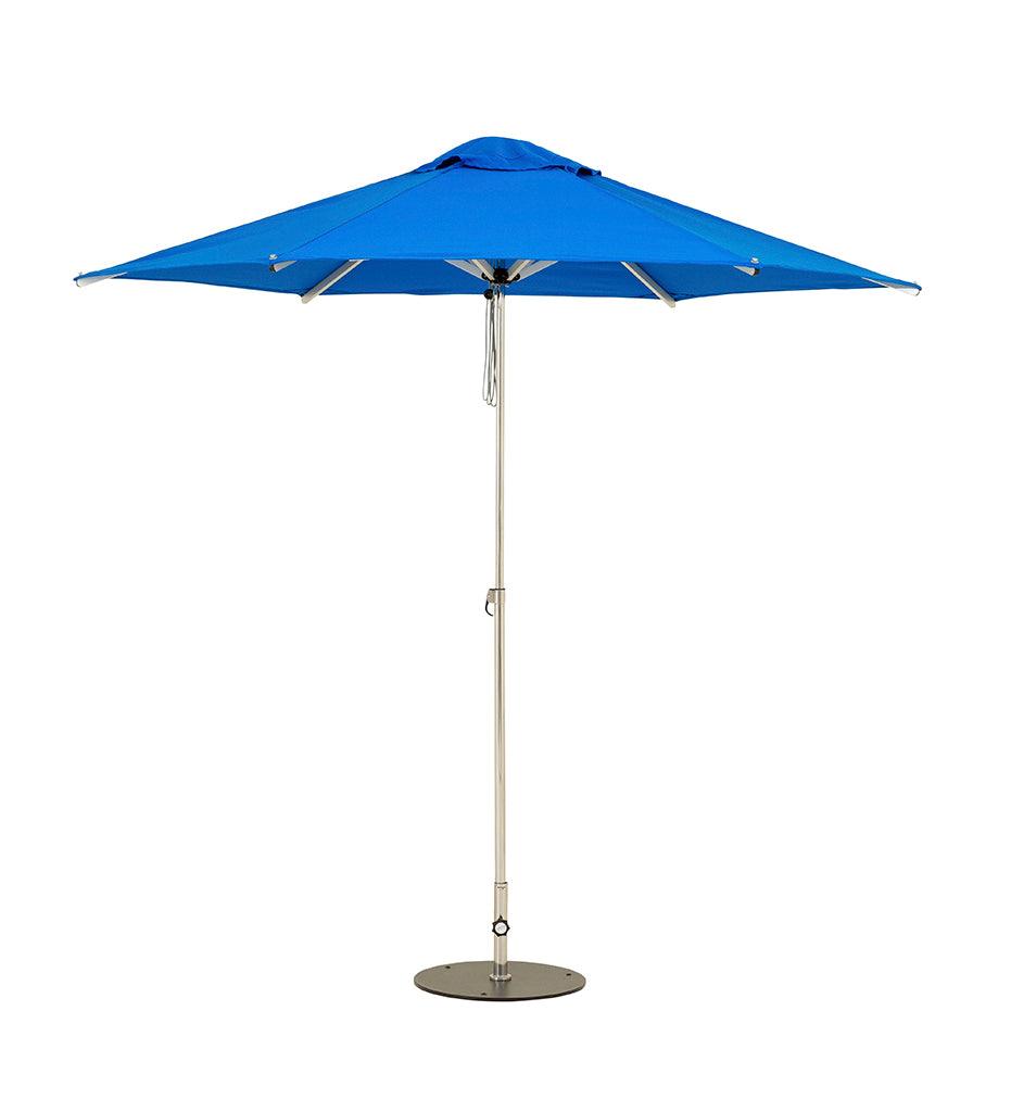 Allred Collaborative - Woodline Shade Solutions - 8' Swift Round Center Post Umbrella - Telescopic Pole - - 8' Swift Round Center Post Umbrella - Telescopic Pole - - SW25RTS/SD-5404