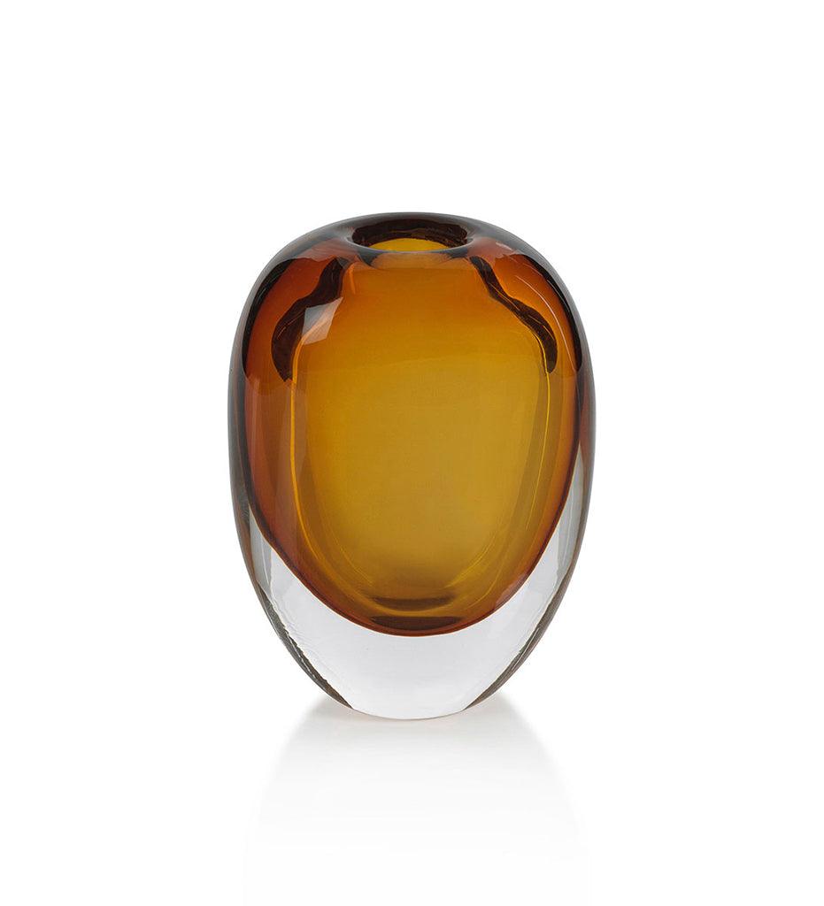 Allred Collaborative - Zodax - Amber Blown Glass Vase - Amber Blown Glass Vase - CH-6747