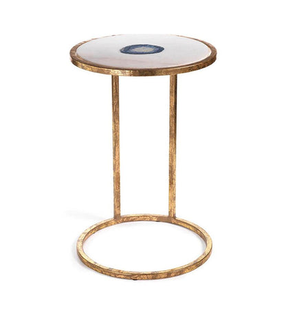 Allred Collaborative - Zodax - Aquarius Agate and Marble Inlay Table - Aquarius Agate and Marble Inlay Table Aquarius Agate and Marble Inlay Table - Default Title IN-5795