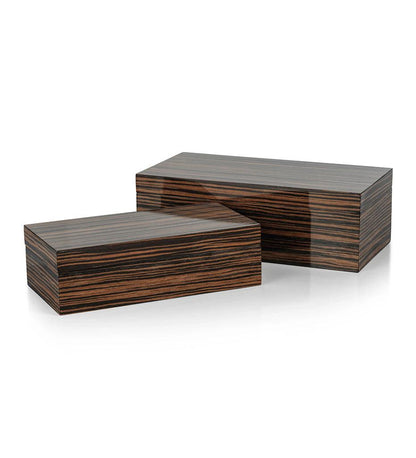 Allred Collaborative - Zodax - Bambara Ebony Veneer Box - Bambara Ebony Veneer Box - VT-1406