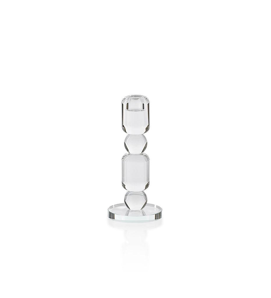 Allred Collaborative - Zodax - Louisa Crystal Glass Taper Holder - Louisa Crystal Glass Taper Holder - CH-6778