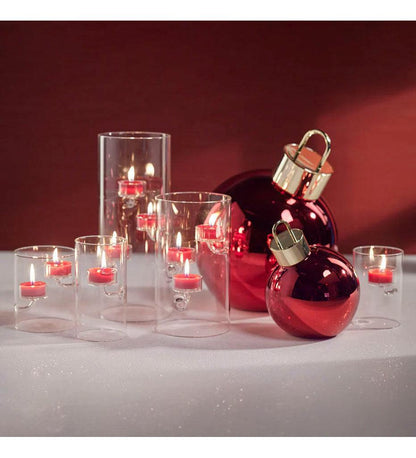 Allred Collaborative - Zodax - Suspended Glass Tealight Holder / Hurricane - Suspended Glass Tealight Holder / Hurricane - CH-5666