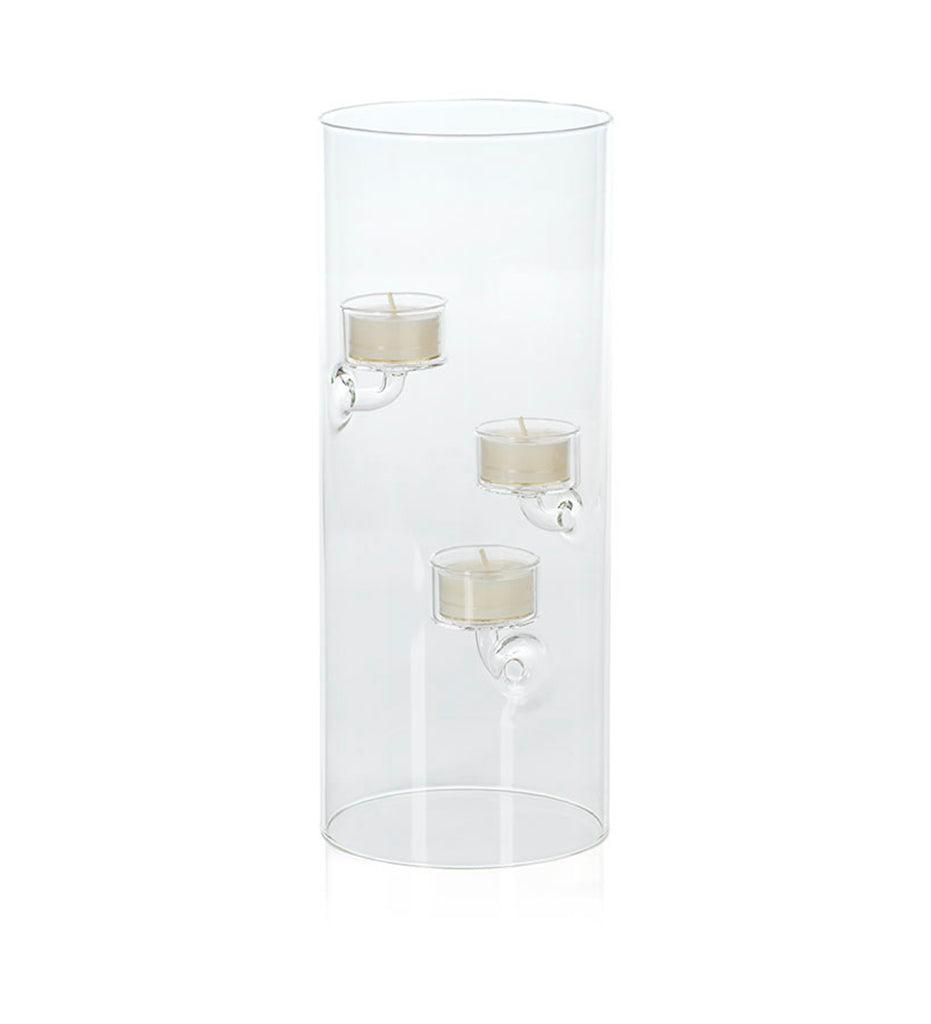 Allred Collaborative - Zodax - Suspended Glass Tealight Holder / Hurricane - Suspended Glass Tealight Holder / Hurricane - CH-5670