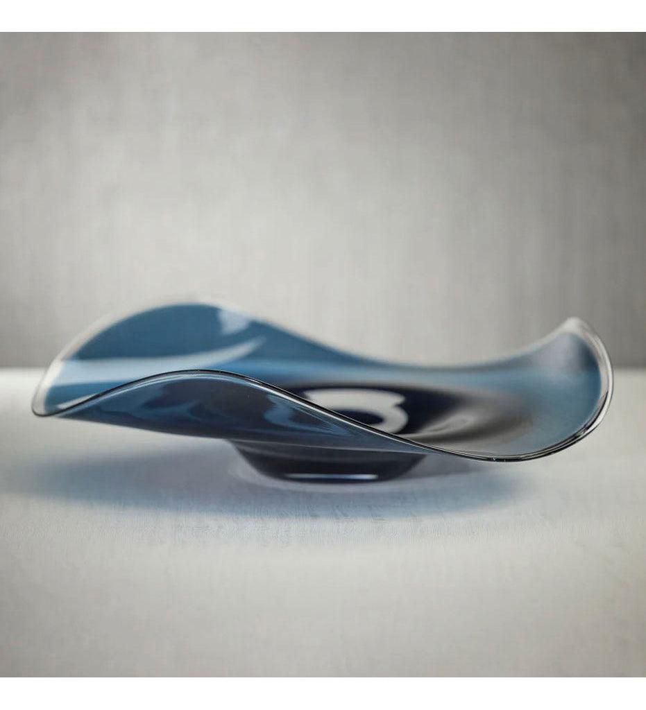 Allred Collaborative - Zodax - Tropezana Wave Glass Bowl - Tropezana Wave Glass Bowl - POL-1170