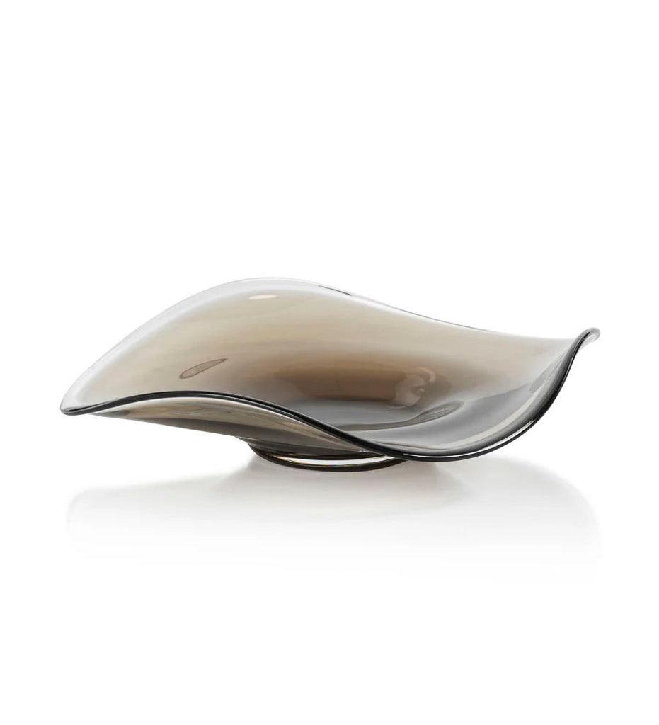 Allred Collaborative - Zodax - Tropezana Wave Glass Bowl - Tropezana Wave Glass Bowl - POl-1172