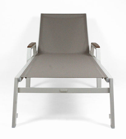 Amelia Sunlounger with Internal Wheels -