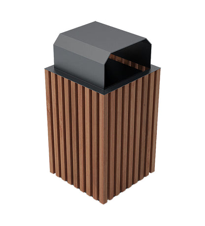 CitySi Elodie Litter Bin - Wood