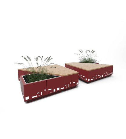 CitySi Island Planter / Bench - Prism