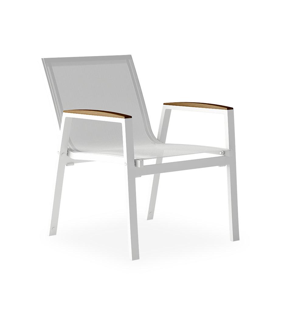 Allred Collaborative - 10DEKA - Amelia Lounge Chair - - Amelia Lounge Chair - - 206150100-WHT