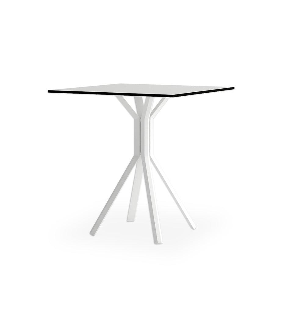 Allred Collaborative - 10DEKA - Ora Small Square 4-Leg Table - Ora Small Square 4-Leg Table - 600150803-WHT