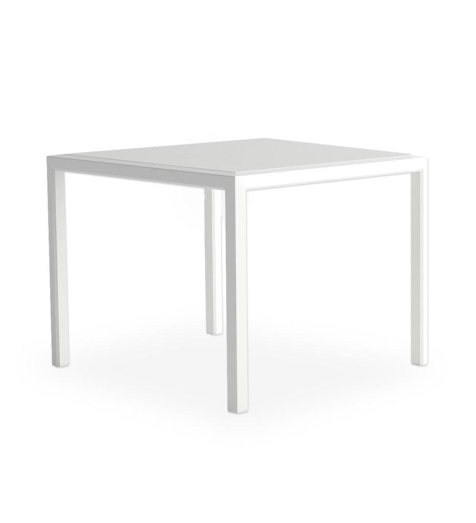 Allred Collaborative - 10DEKA - Victus Small Square Dining Table - - Victus Small Square Dining Table - - 600151201-WHT