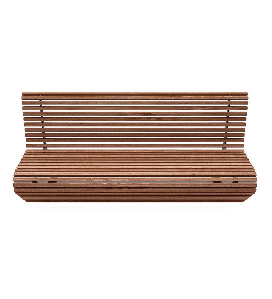 Allred Collaborative - CitySi - Elodie Bench - ALU Wood - - Elodie Bench - ALU Wood - Elodie Bench - ALU Wood - - Wenge CTY ELO03-WENG