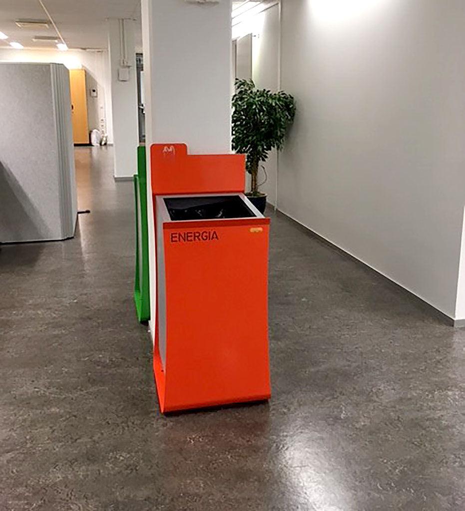 Allred Collaborative - CitySi - Folder Recycling Bins - - Folder Recycling Bins - Folder Recycling Bins - - Pure White 9010 FLD-9010