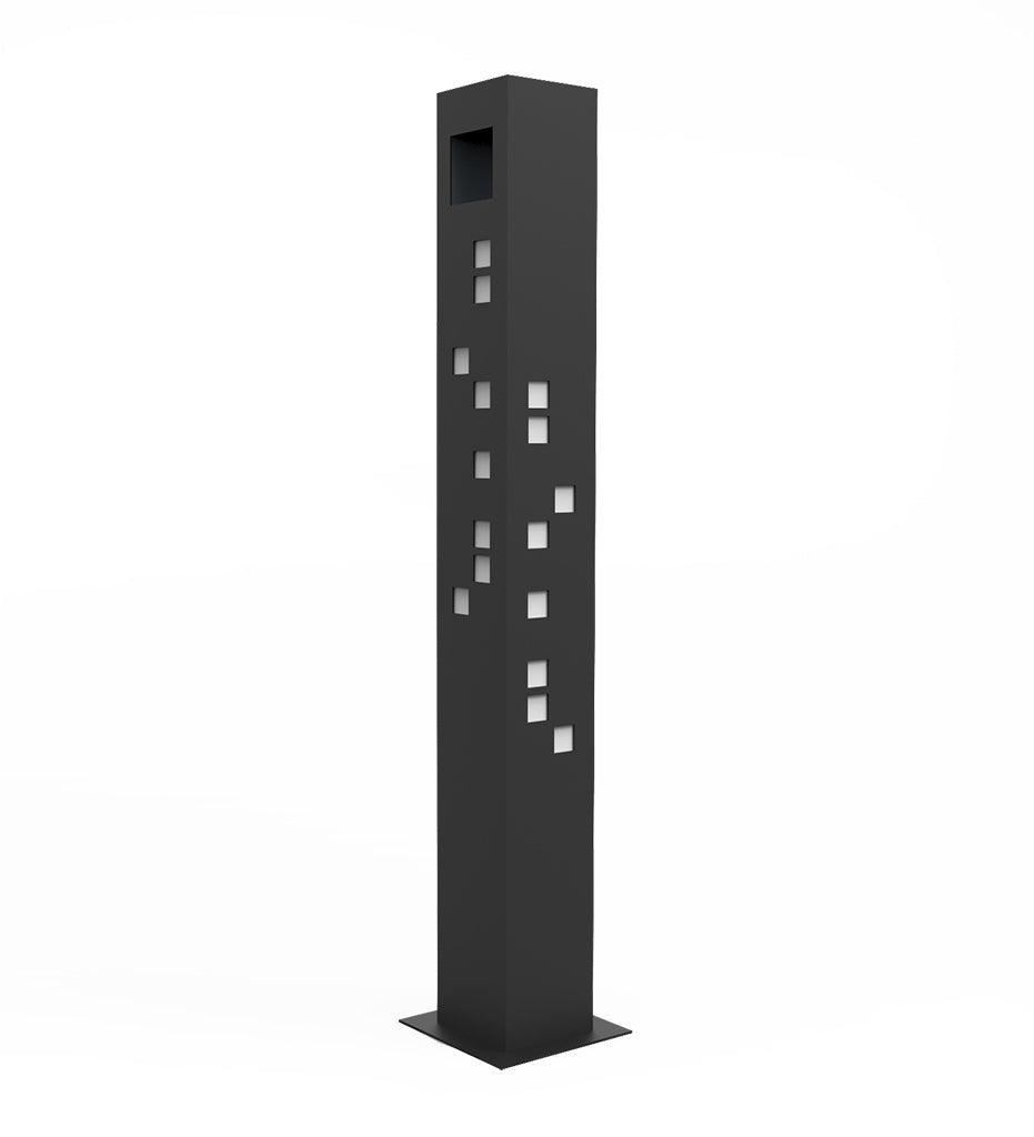 Allred Collaborative - CitySi - Prisma Bollard - - Prisma Bollard - Prisma Bollard - - Pure White 9010 PRM_B-9010