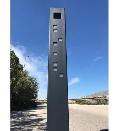 Allred Collaborative - CitySi - Prisma Bollard - - Prisma Bollard - Prisma Bollard - - Pure White 9010 PRM_B-9010