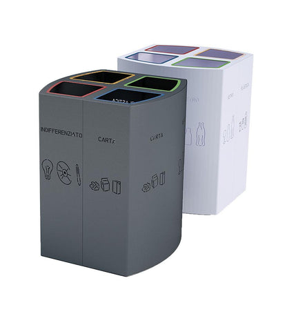 Allred Collaborative - CitySi - Windows Recycling Bin - - Windows Recycling Bin - Windows Recycling Bin - - White Aluminum 9006 WIN02-9006