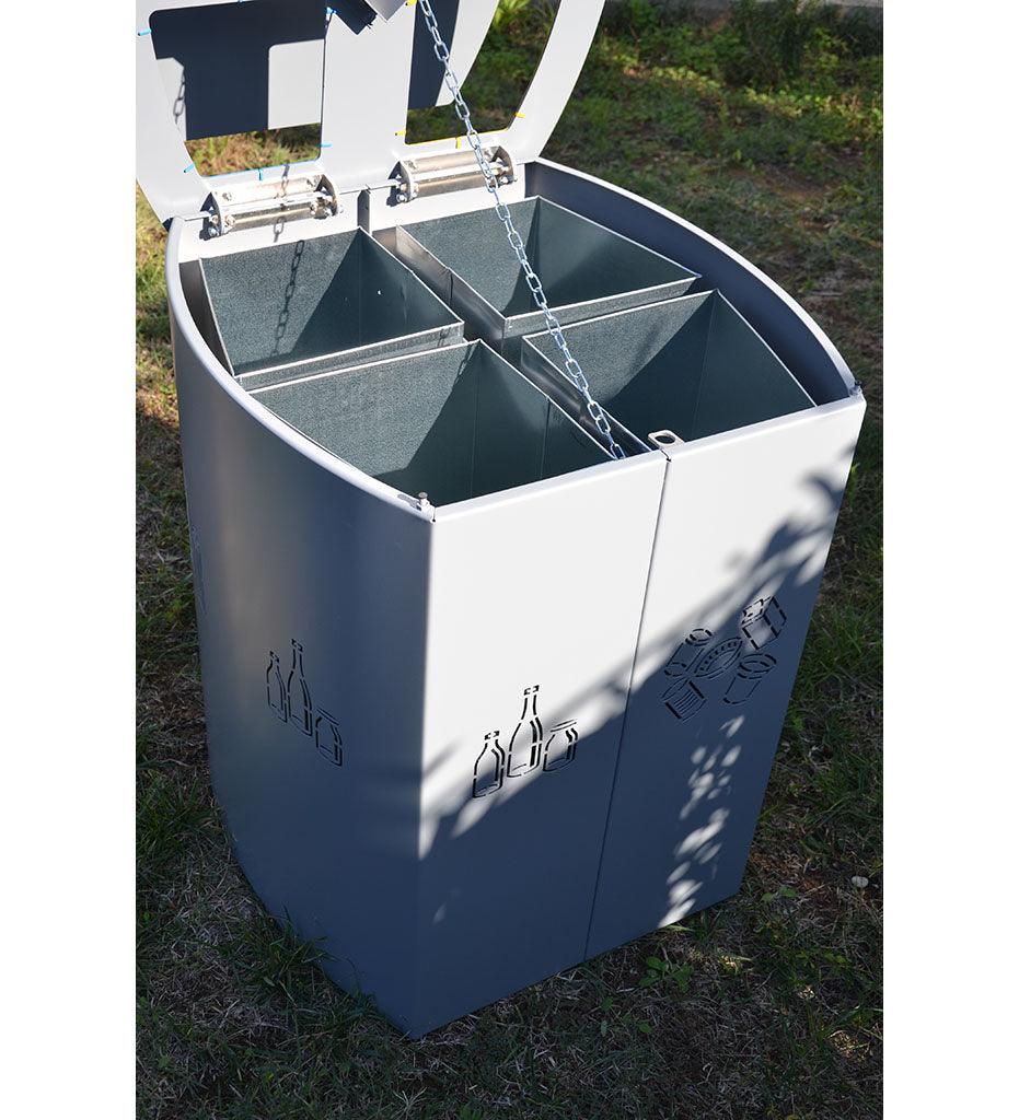 Allred Collaborative - CitySi - Windows Recycling Bin - - Windows Recycling Bin - Windows Recycling Bin - - White Aluminum 9006 WIN02-9006